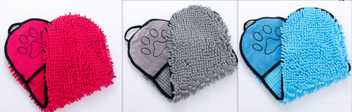 Super Absorbent Dog Bathrobe and Microfiber Bath Towels for Dogs and Cats