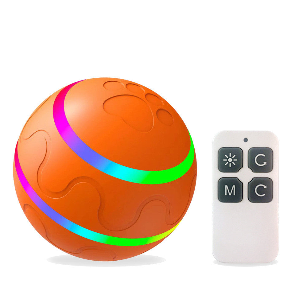 Pet Dog & Cat Intelligent Ball -USB Self Rotating Ball