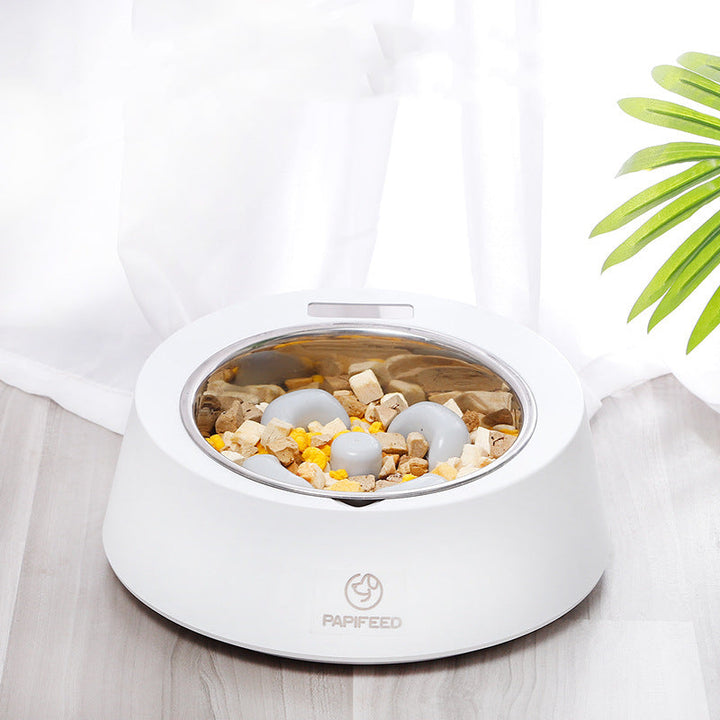 Smart Weighing Pet Dog Bowl Slow Feeder