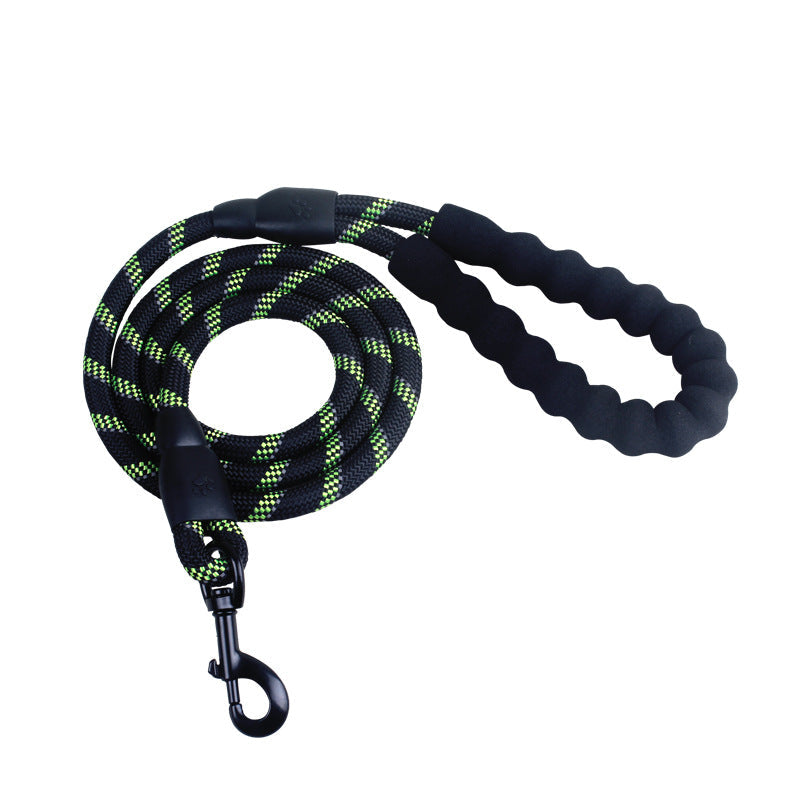 Stay Visible and in Control: Reflective Nylon Dog Leash Rope for Small, Medium, and Large Dogs