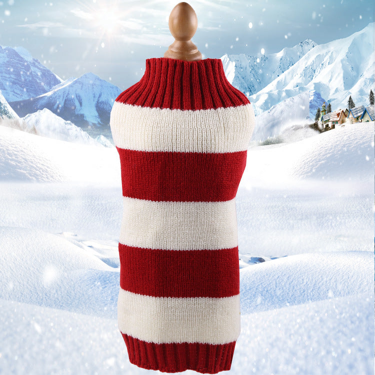 Cashmere Twisted Rope Pet Dog Sweater