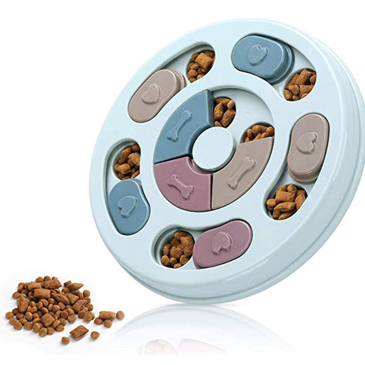 Pet Dog Puzzle Feeding Bowls