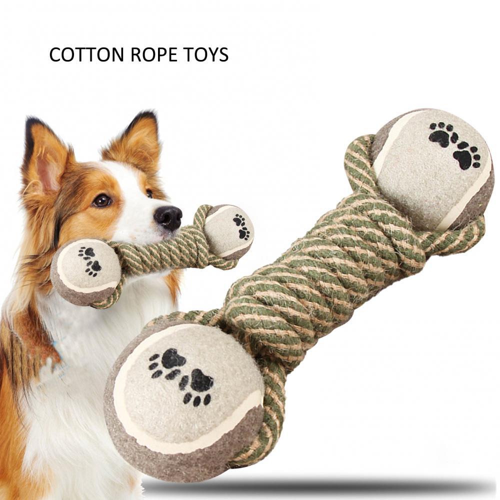 "Interactive Cotton Rope Toys for Small-Large Dogs