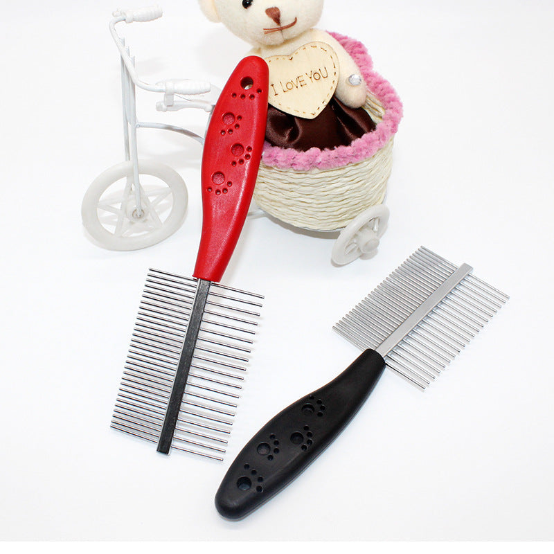 Pet Double Row Grooming Comb