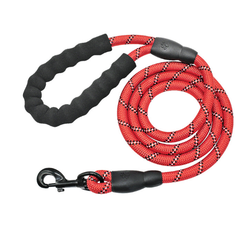 Stay Visible and in Control: Reflective Nylon Dog Leash Rope for Small, Medium, and Large Dogs