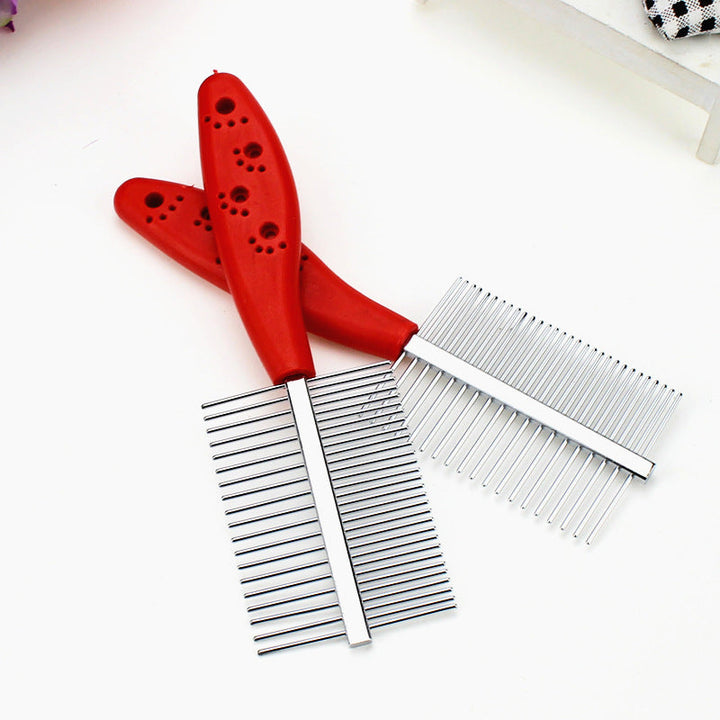 Pet Double Row Grooming Comb