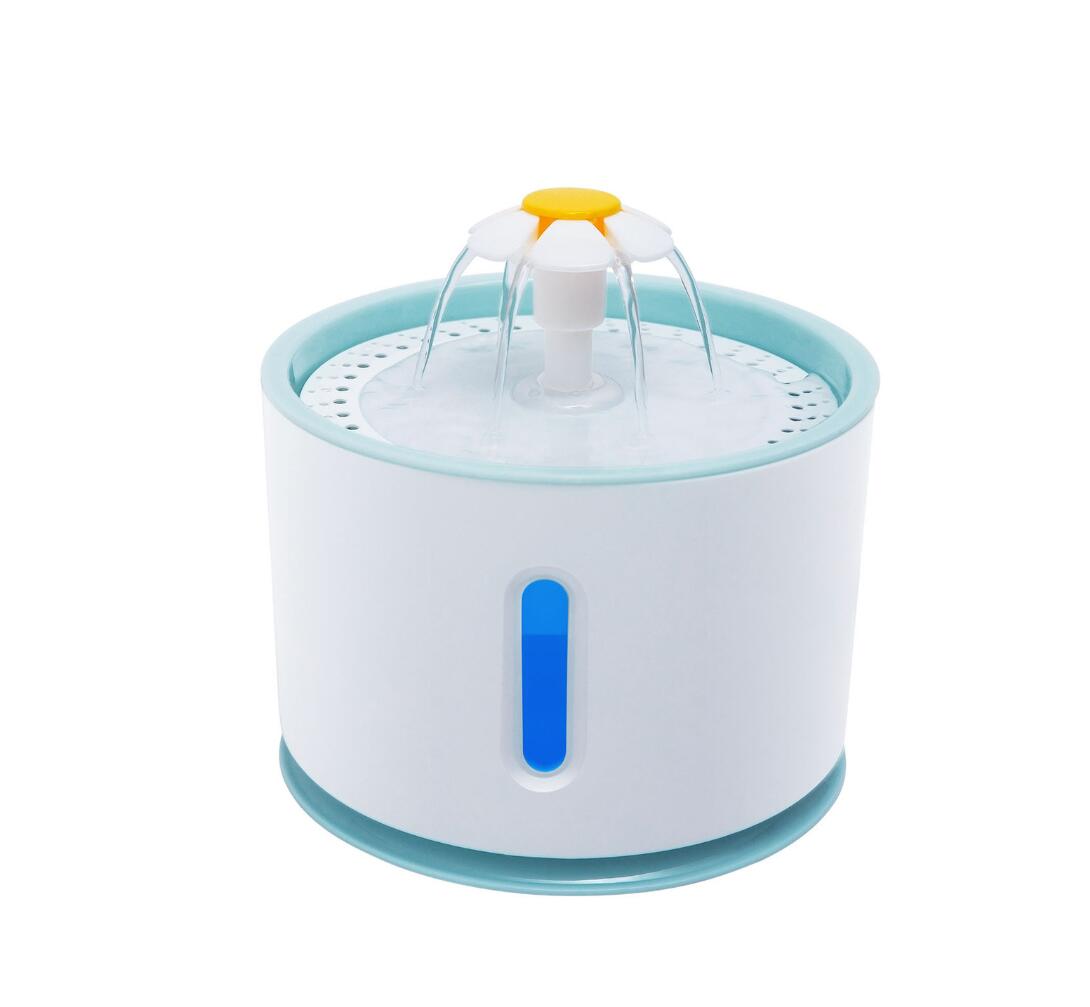 Automatic Pet Water Fountain with LED Lighting