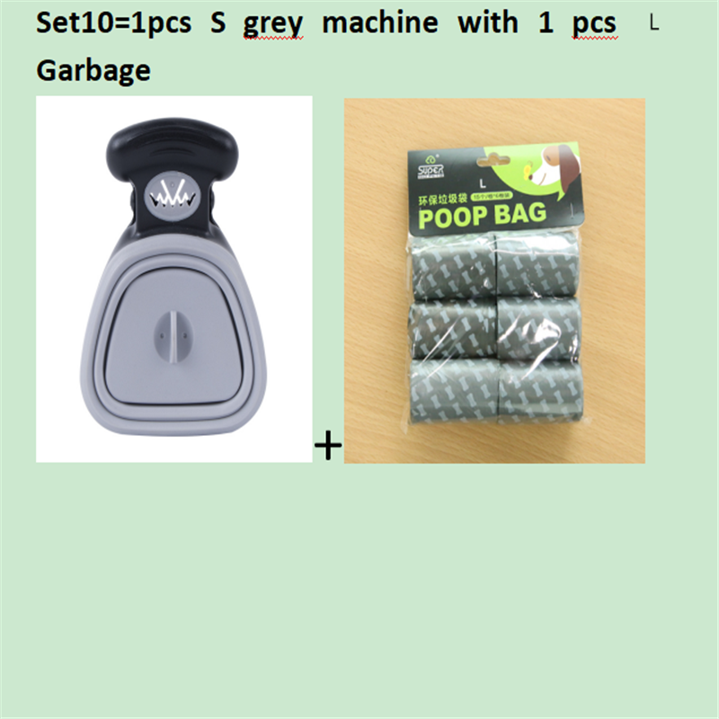 Pet Dog Travel Foldable Pooper Scooper with 1 Roll of Decomposable Bags