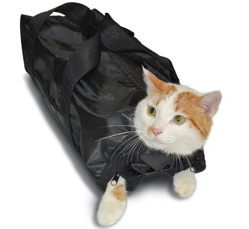 Pet Bathing/Trimming Nails Bag for Dogs