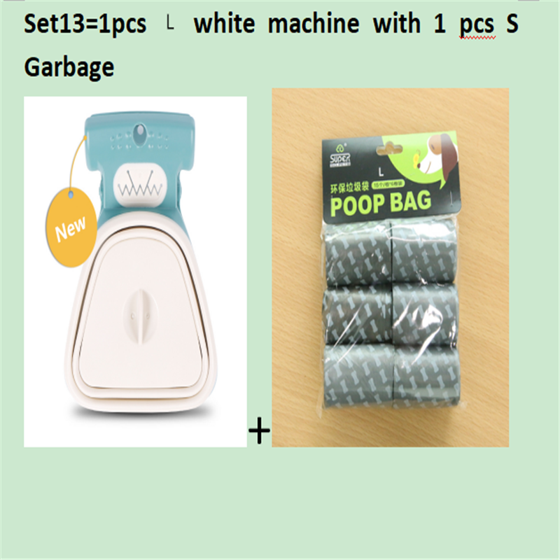 Pet Dog Travel Foldable Pooper Scooper with 1 Roll of Decomposable Bags