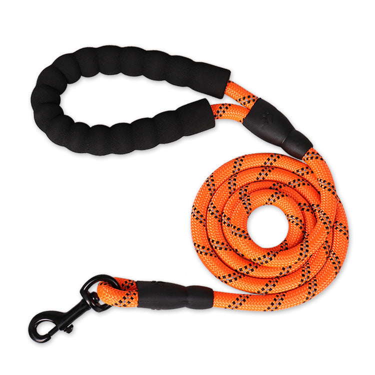 Stay Visible and in Control: Reflective Nylon Dog Leash Rope for Small, Medium, and Large Dogs