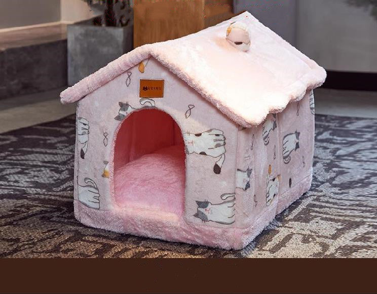 Foldable Dog  & Cat House & Bed