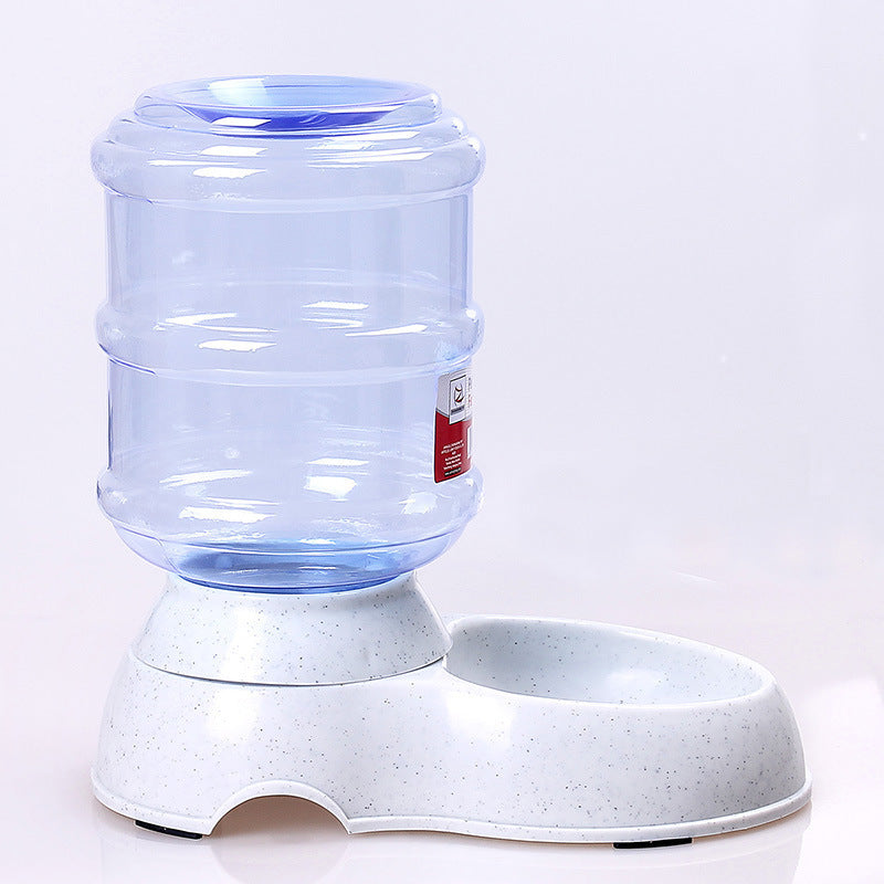 Automatic Pet Feeder with Drinking Water Fountains