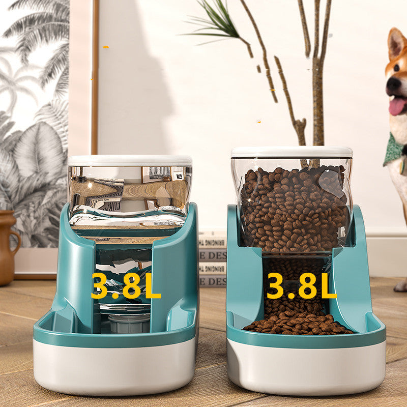 Pets Water Dispenser &   Automatic Pet Feeder