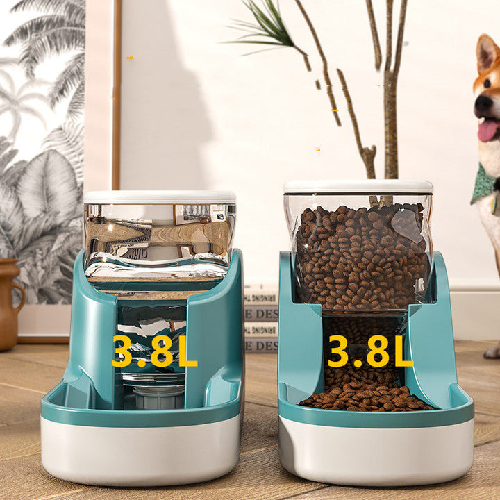 Pets Water Dispenser &   Automatic Pet Feeder