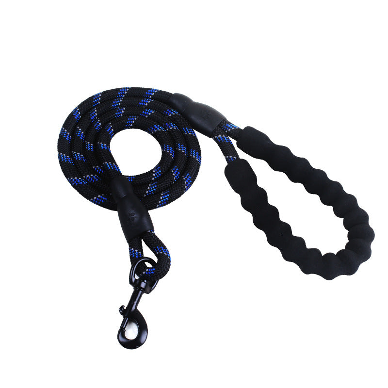 Stay Visible and in Control: Reflective Nylon Dog Leash Rope for Small, Medium, and Large Dogs
