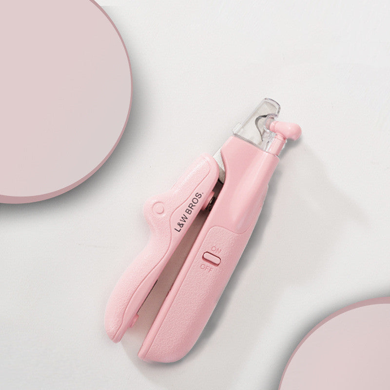 Professional Pet Nail Clippers with LED Light