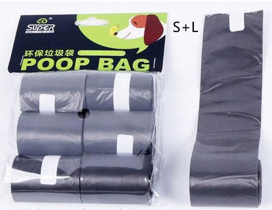 Pet Dog Travel Foldable Pooper Scooper with 1 Roll of Decomposable Bags