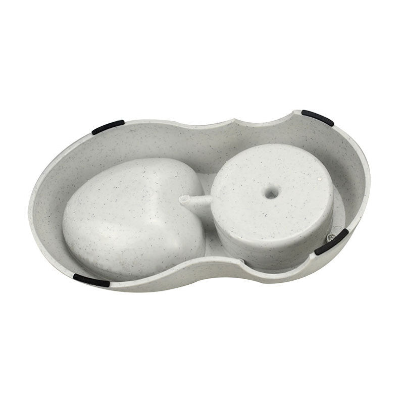 Automatic Pet Feeder with Drinking Water Fountains