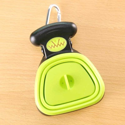Pet Dog Travel Foldable Pooper Scooper with 1 Roll of Decomposable Bags