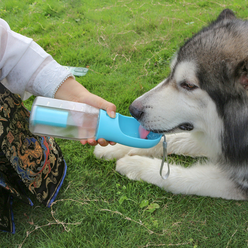 3-in-1 multifunctional Cat & Dog Water Drinker, Food Feeder & Poop Dispenser