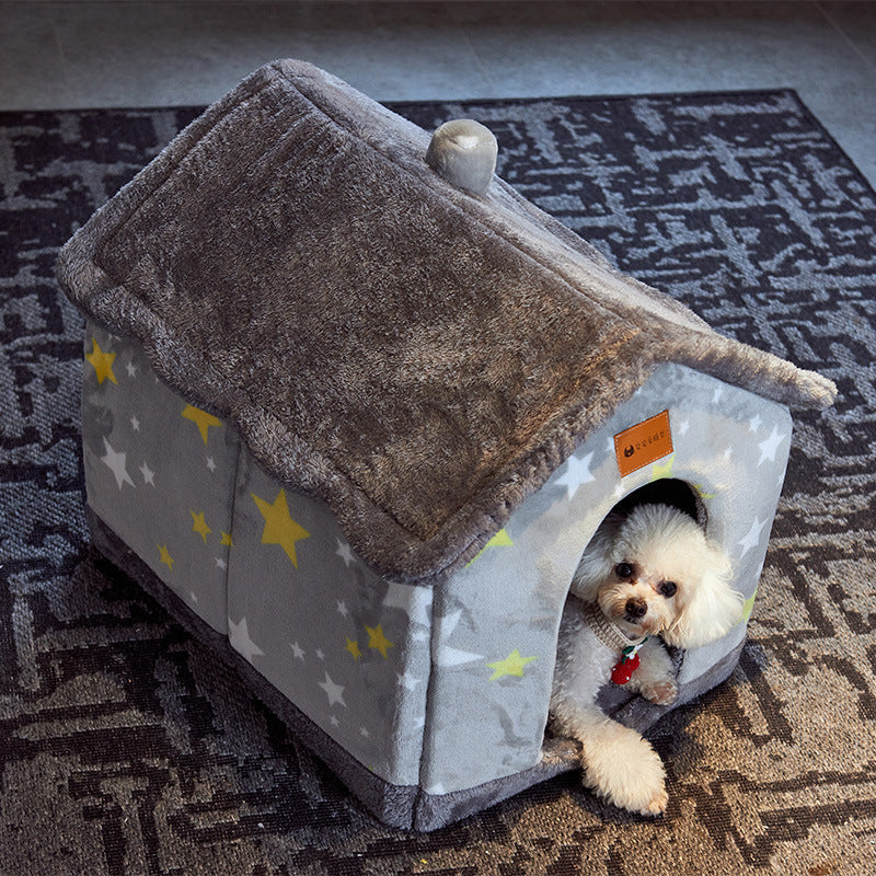 Foldable Dog  & Cat House & Bed