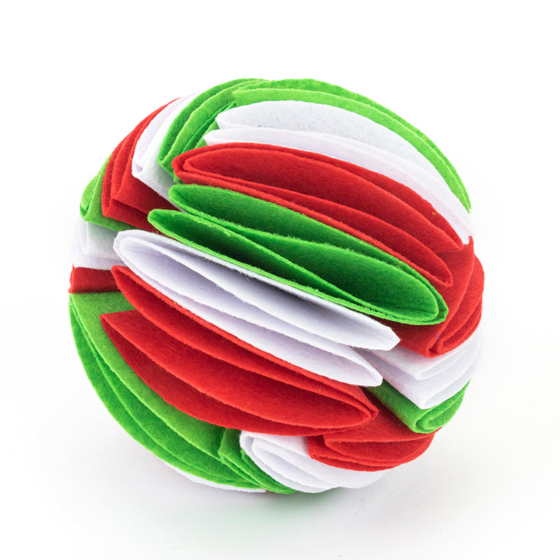 Foldable Dog Snuffle-Feeder IQ Ball