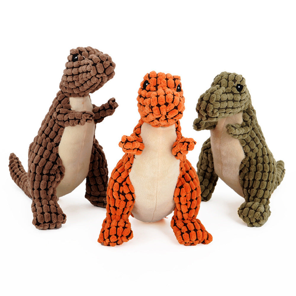 Dinosaur Pet Toys for Small to Big Dogs