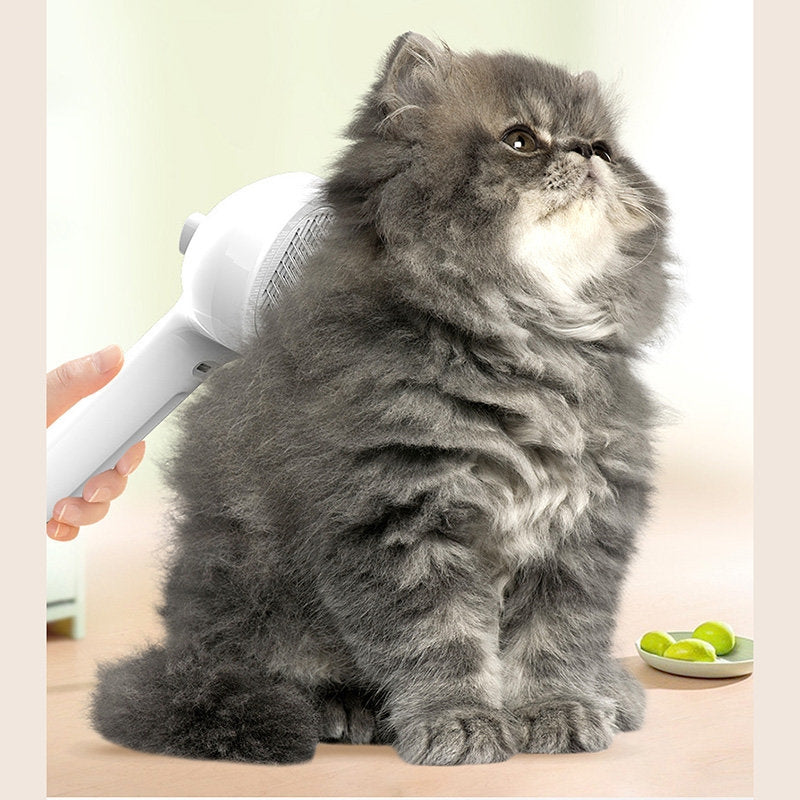 Self-Cleaning Pet Comb with Hair Remover Brush