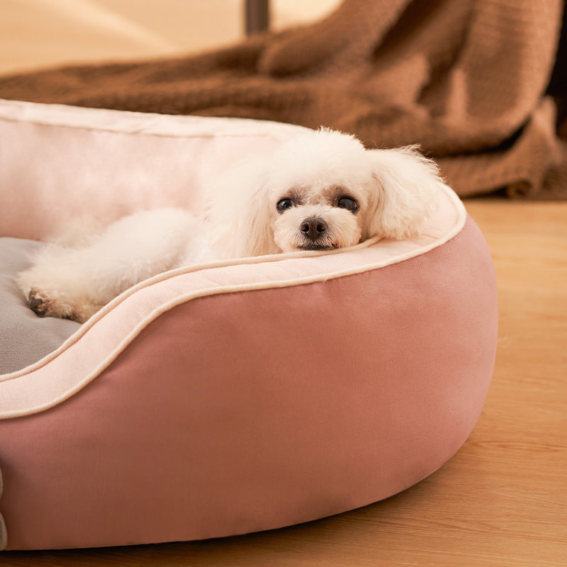 Pet Dogs & Cats Bed Soft Winter Sofa