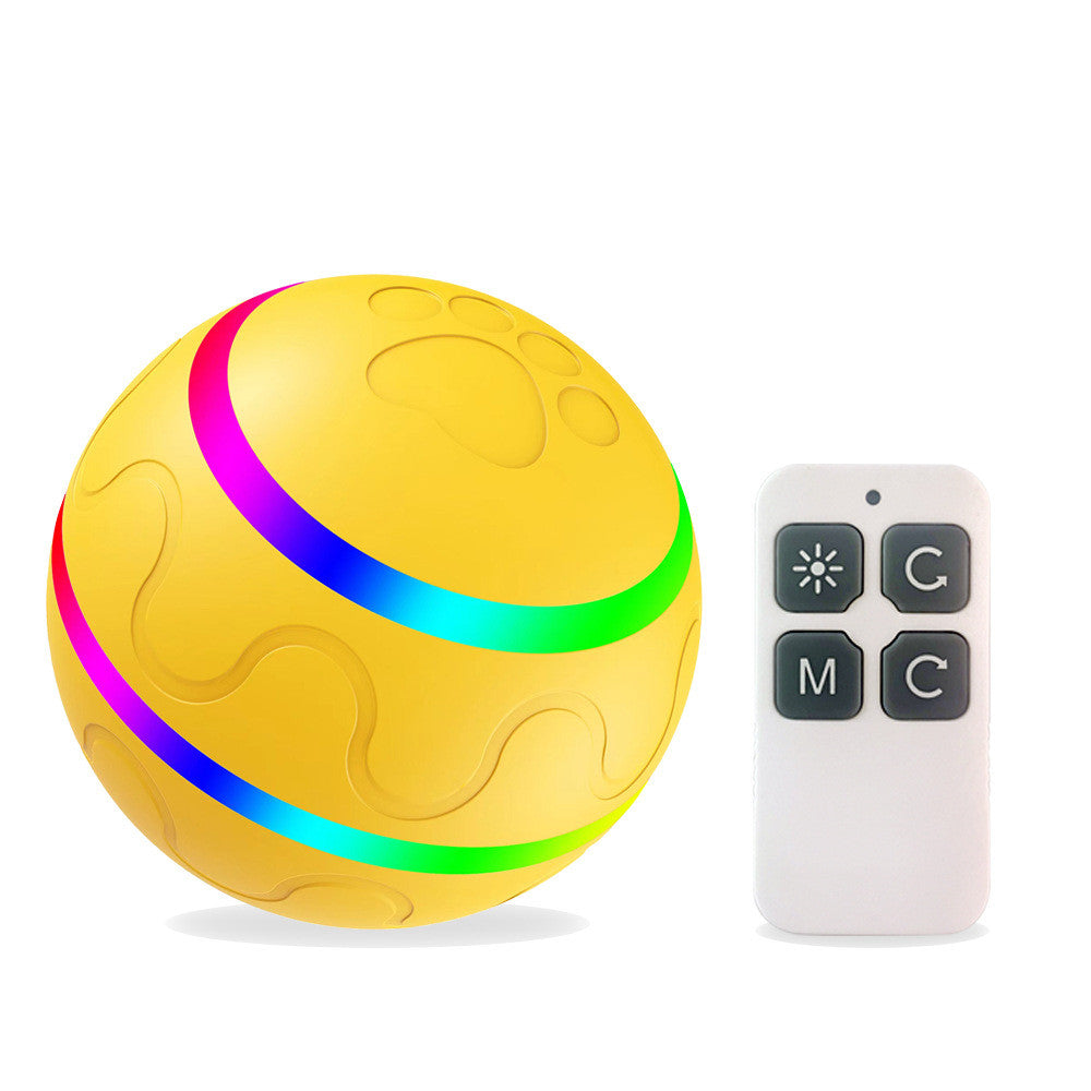Pet Dog & Cat Intelligent Ball -USB Self Rotating Ball