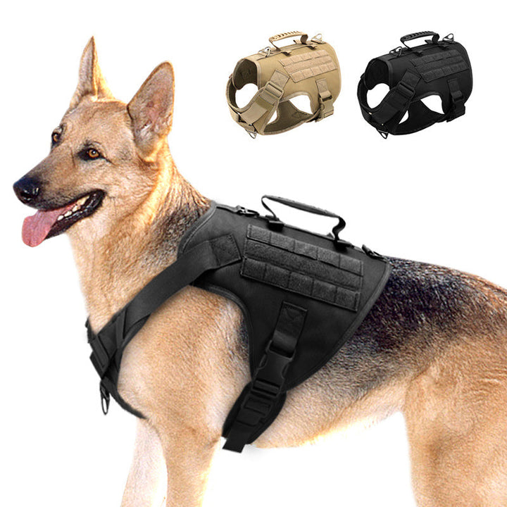 K9 Tactical Vest-Type Dog Collar for Optimal Control and Comfort