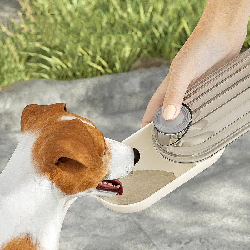 Green 2-in-1 Pet  Portable Water Cup