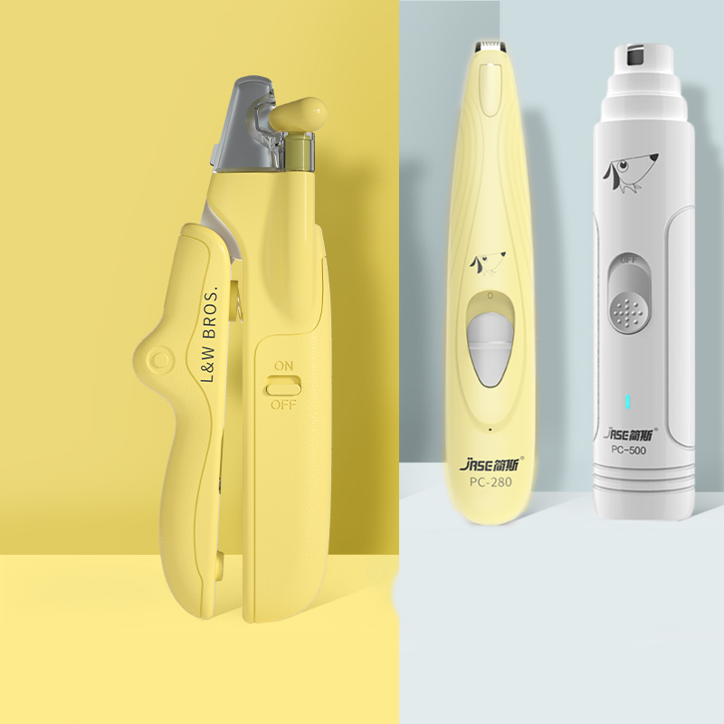 Professional Pet Nail Clippers with LED Light