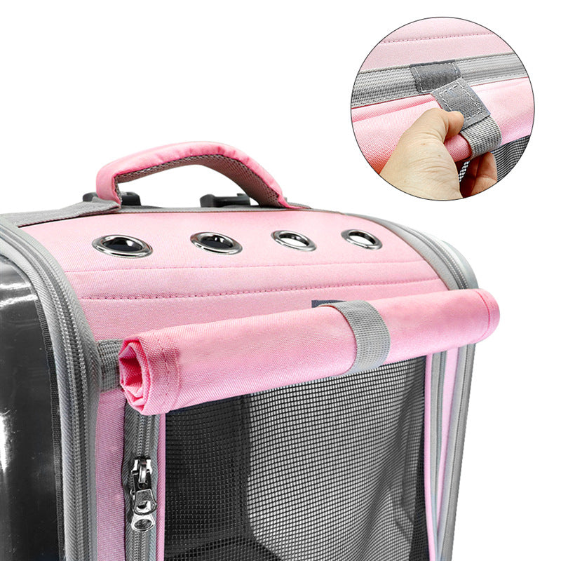 Breathable Pet Cat Carrier Backpack