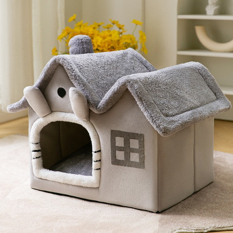Foldable Dog  & Cat House & Bed