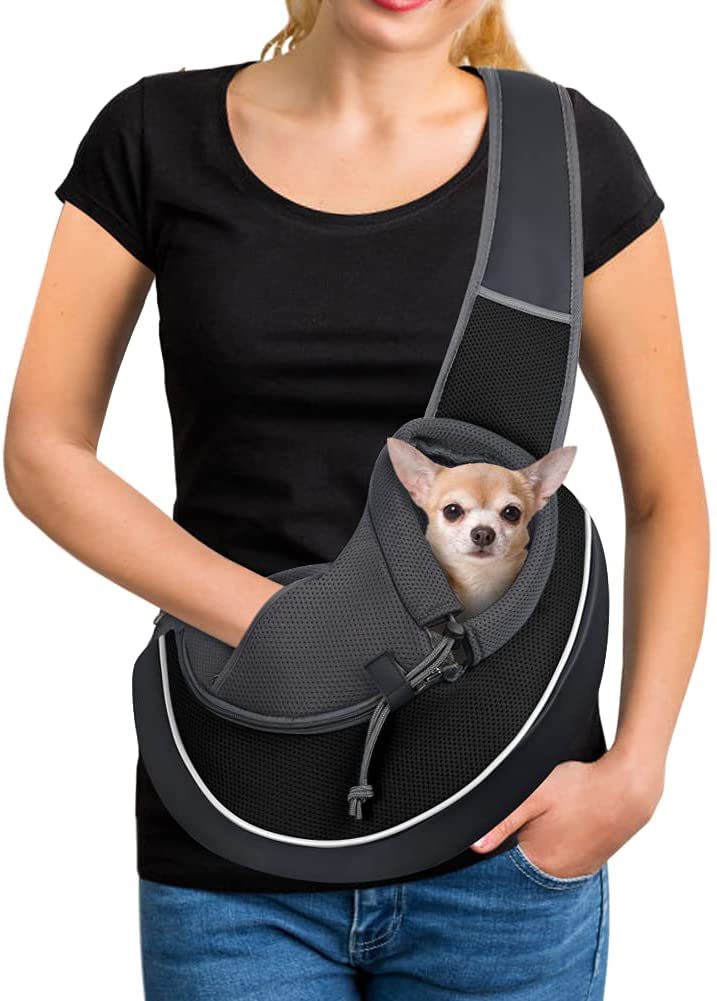 Portable Crossbody Bag for Carrying Dogs and Cats