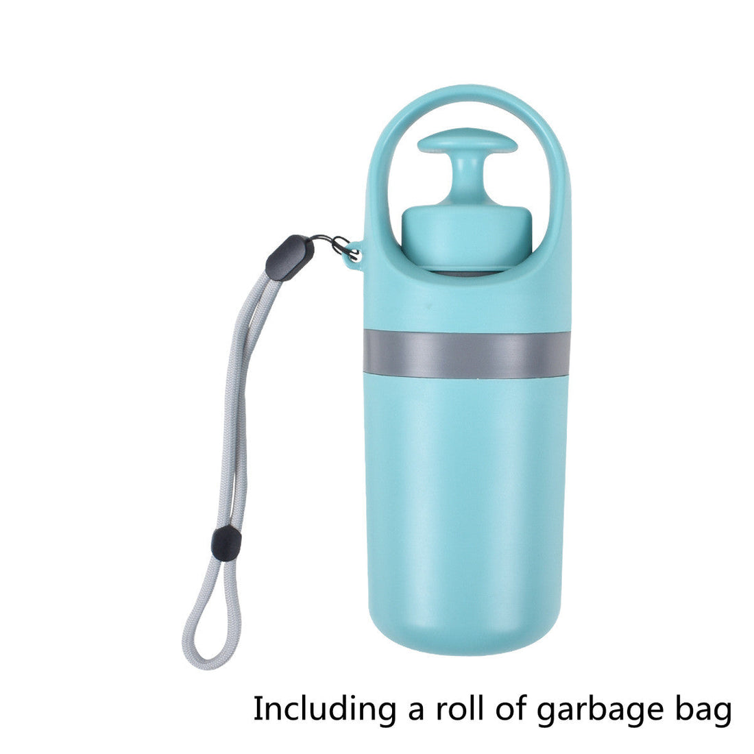 Portable Lightweight Dog Pooper Scooper with Built-in Poop Bag Dispenser