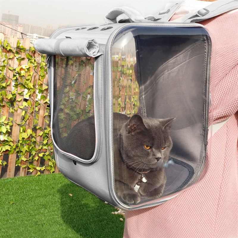 Breathable Pet Cat Carrier Backpack