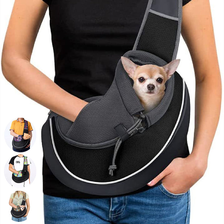 Portable Crossbody Bag for Carrying Dogs and Cats