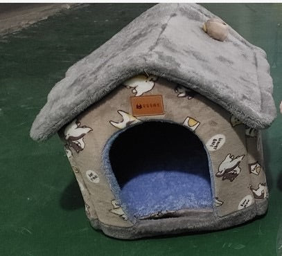 Foldable Dog  & Cat House & Bed