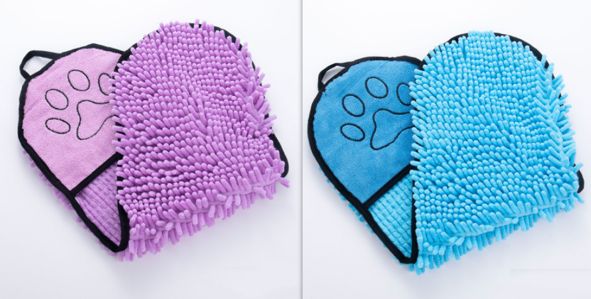 Super Absorbent Dog Bathrobe and Microfiber Bath Towels for Dogs and Cats