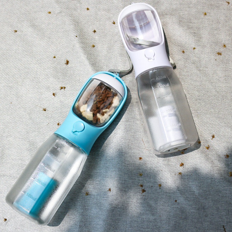 3-in-1 multifunctional Cat & Dog Water Drinker, Food Feeder & Poop Dispenser