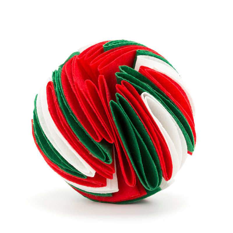 Foldable Dog Snuffle-Feeder IQ Ball