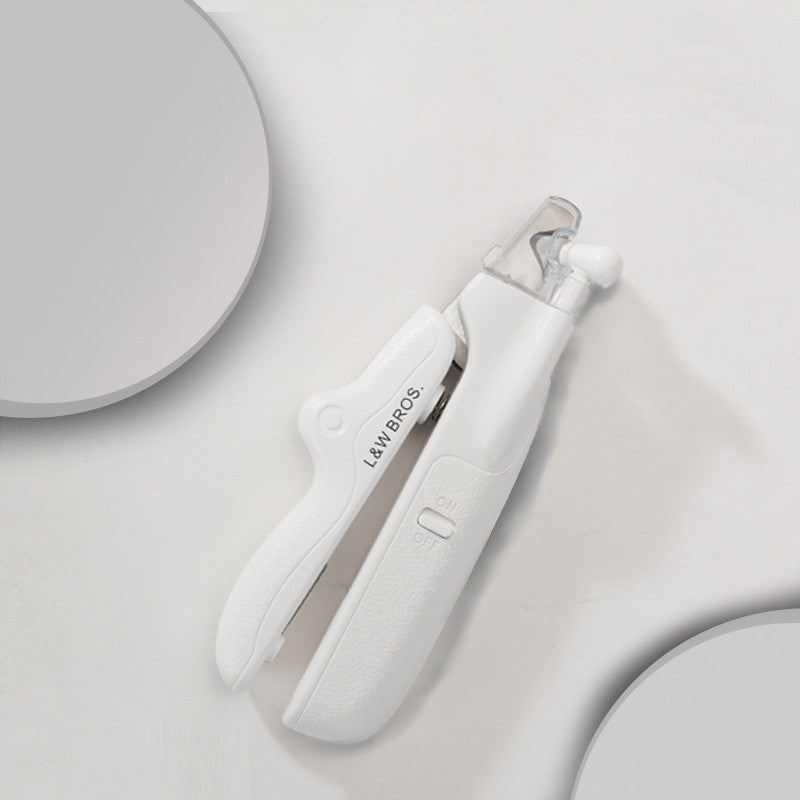 Professional Pet Nail Clippers with LED Light