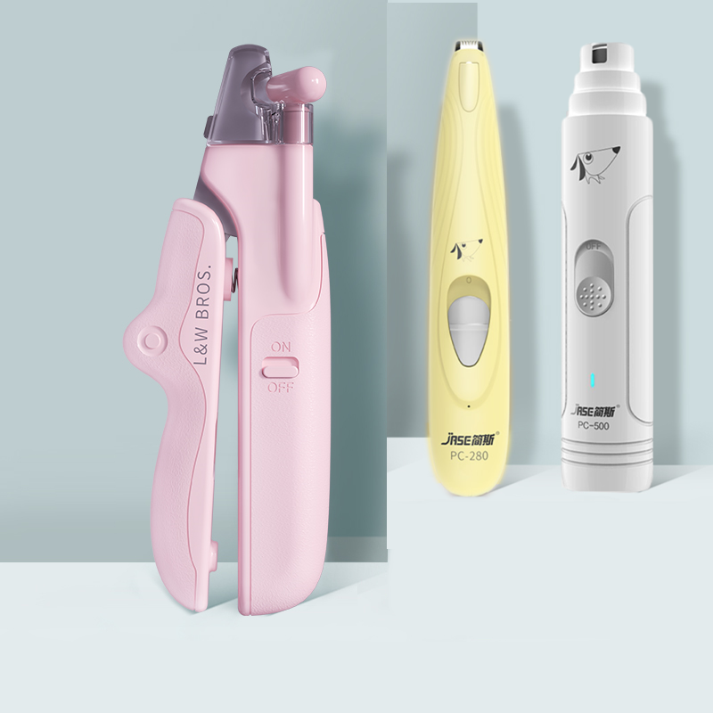 Professional Pet Nail Clippers with LED Light