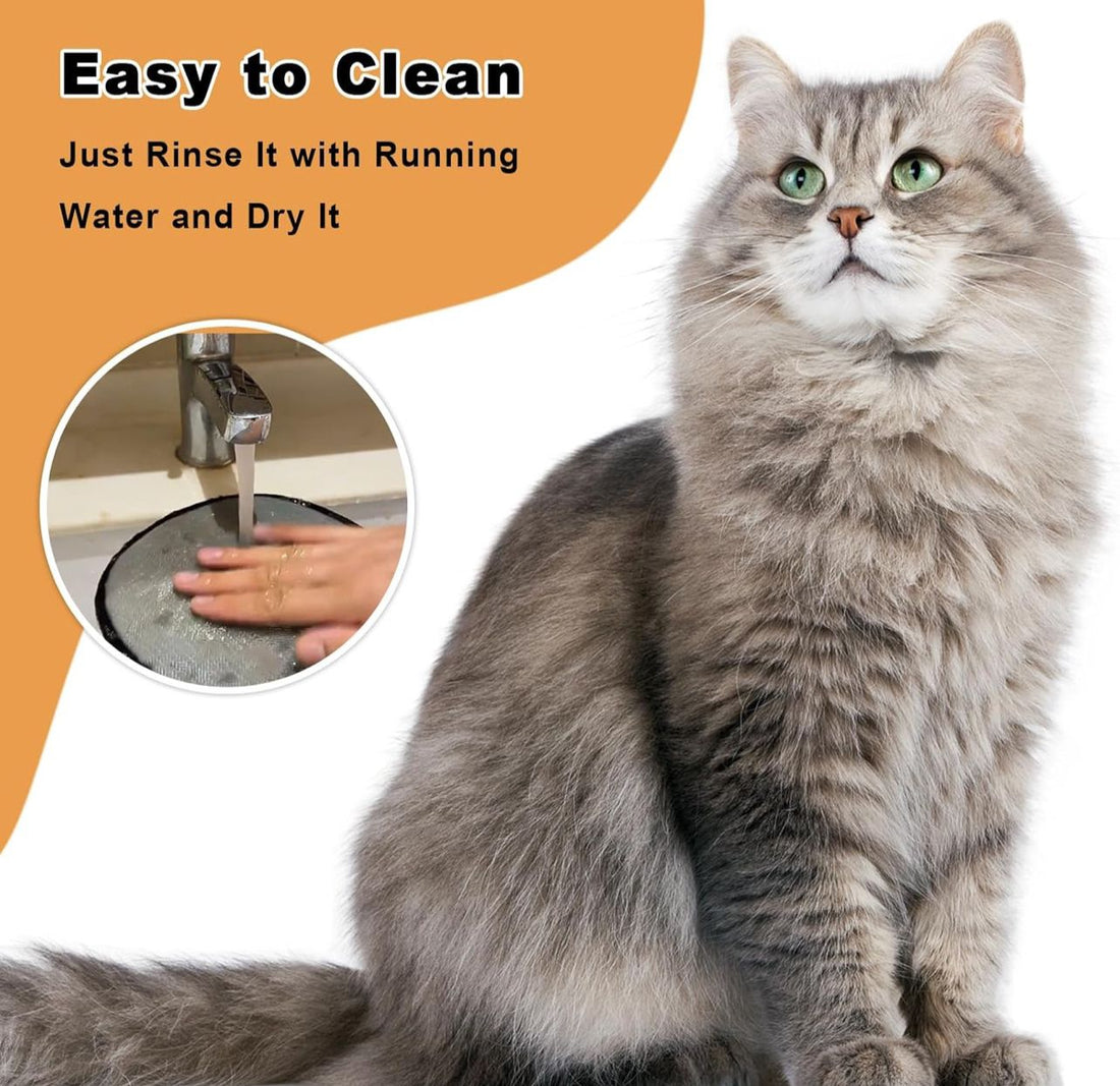 Cat Hair Removal Grooming Gloves – Pet Deshedding ; Massage Tool