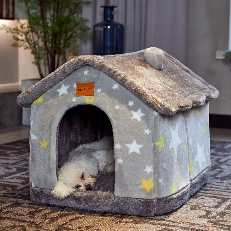 Foldable Dog  & Cat House & Bed