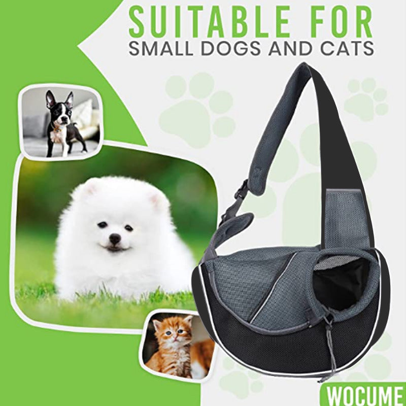 Portable Crossbody Bag for Carrying Dogs and Cats