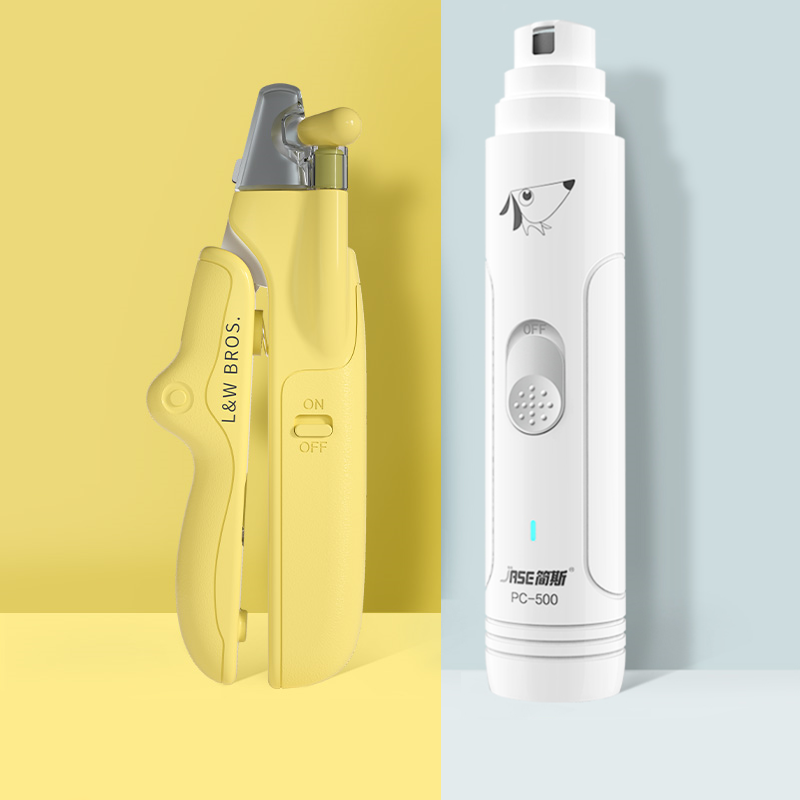 Professional Pet Nail Clippers with LED Light